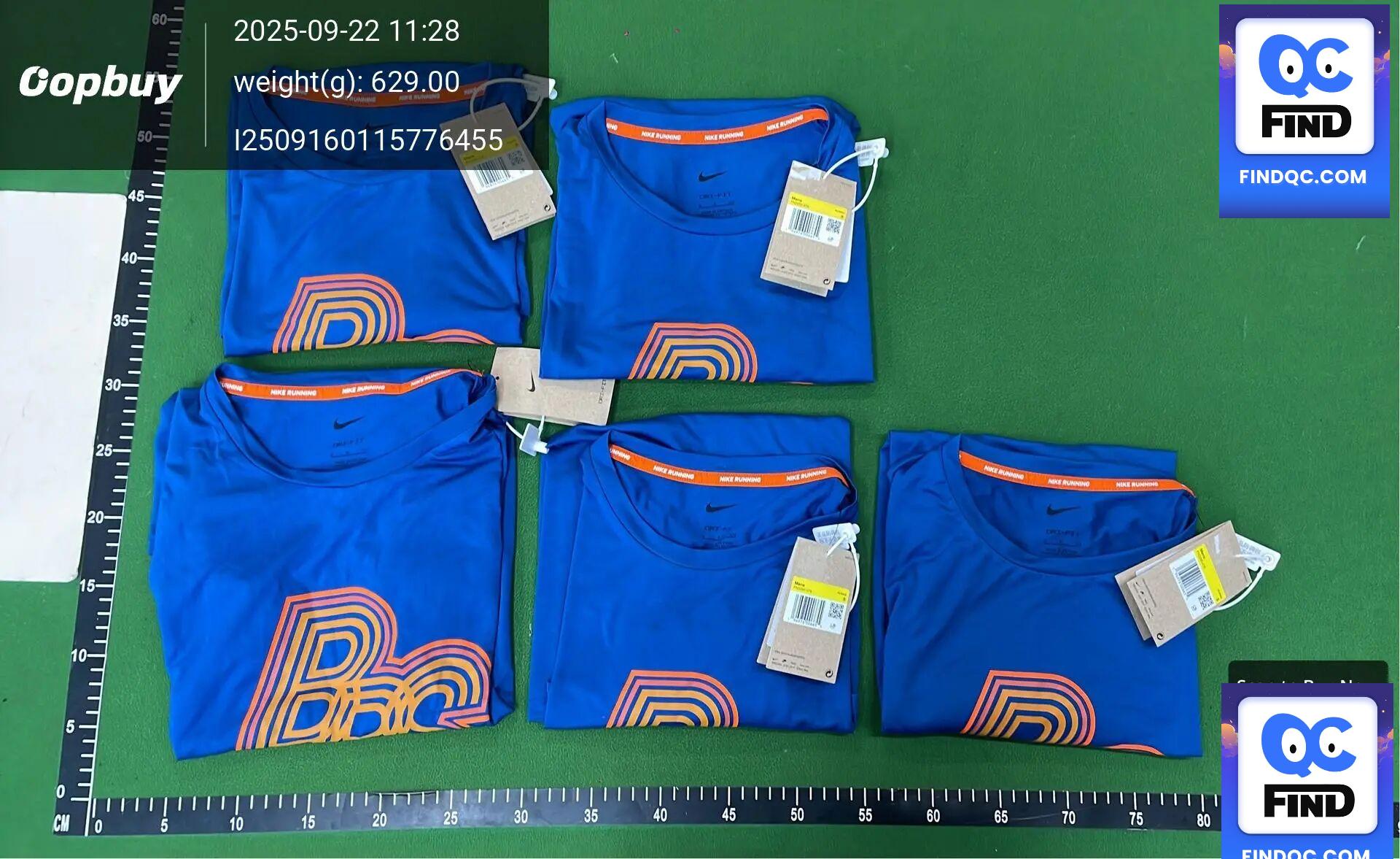 Nike Men's Summer Running Sports Fitness Training Quick-Drying Breathable Round Neck Short-Sleeved T-Shirt Fn3295 — fotografie QC 2