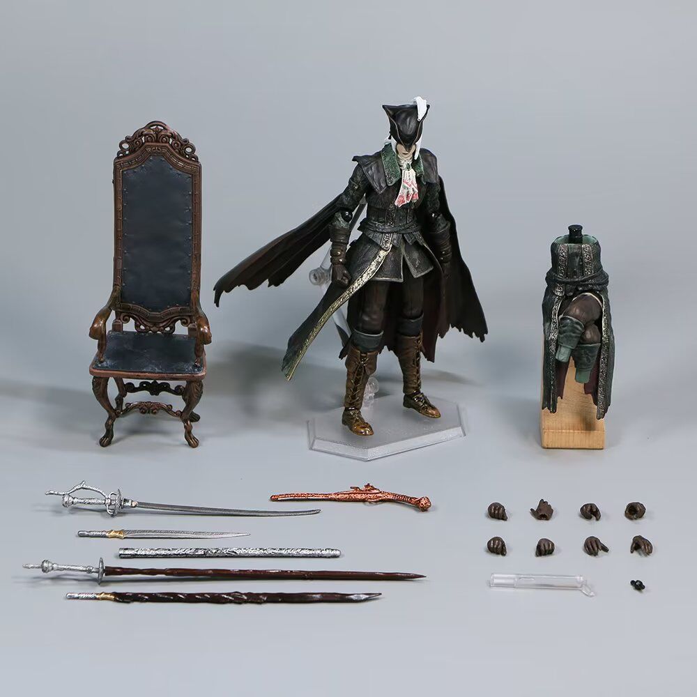 Blood Border Figma 536-Dx Maria Star Clock Tower Old Hunter Movable Figure Model