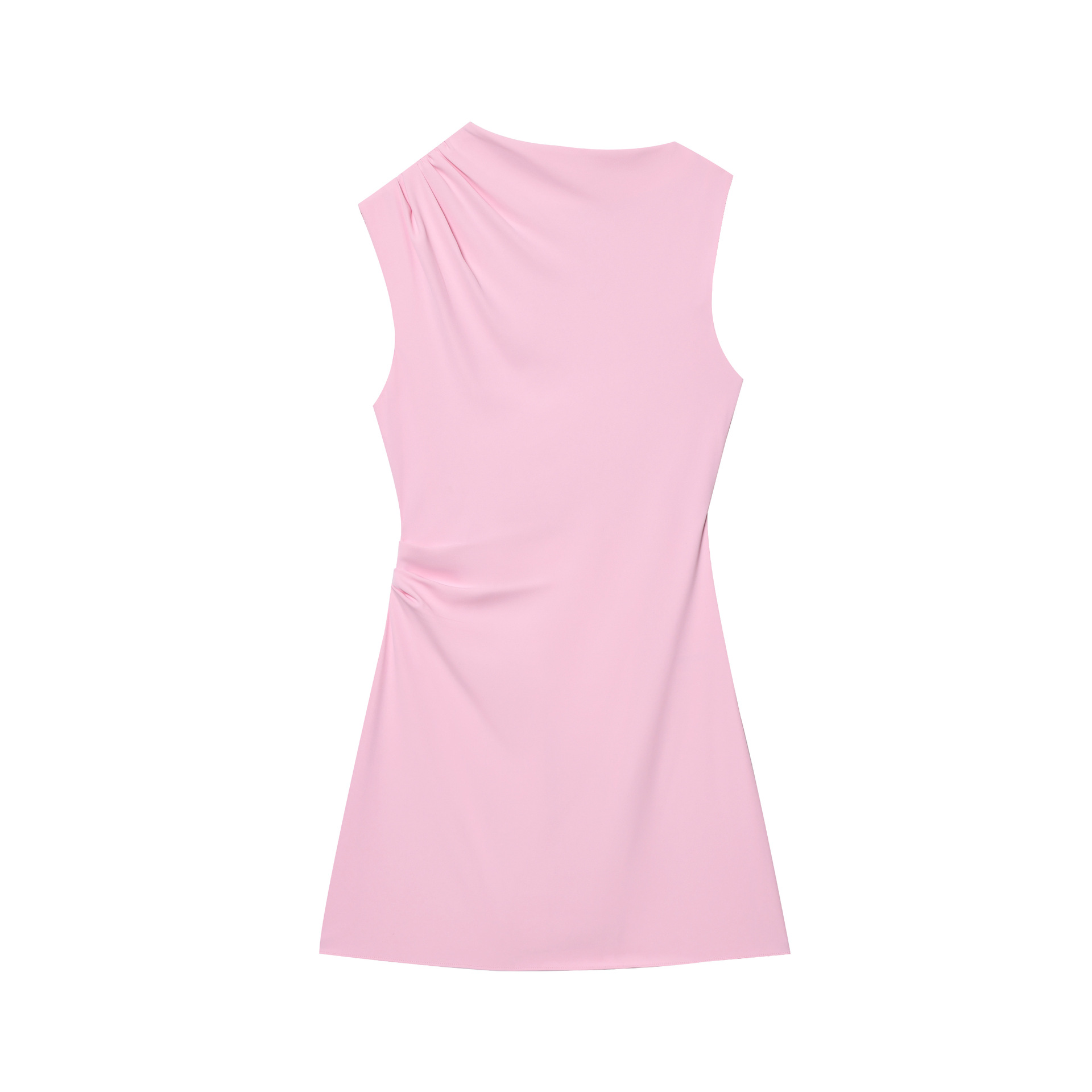 Foreign trade wholesale summer new European and American style crepe sleeveless slim mini dress 3128324620