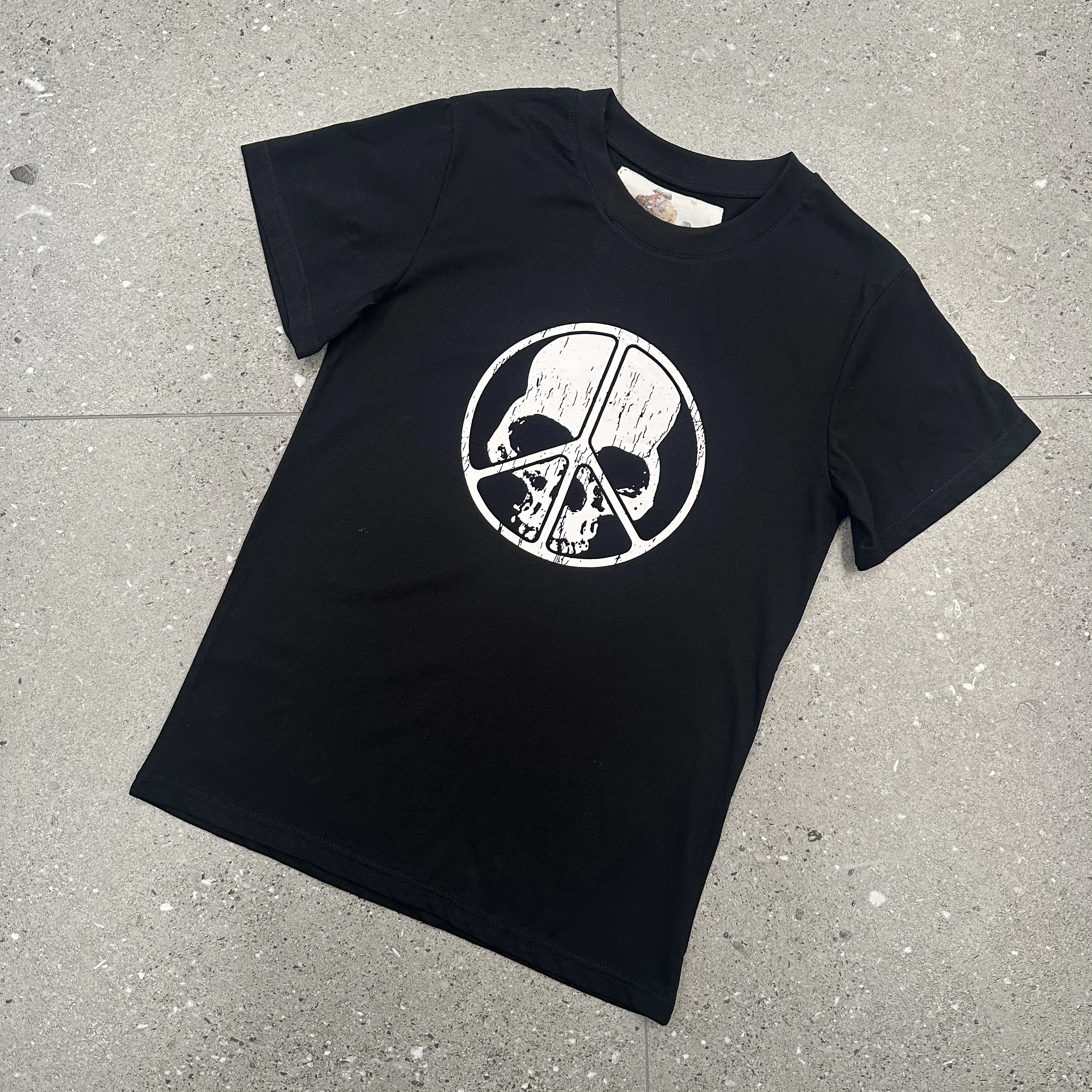 Thin Dog Anti-War Skull Tee