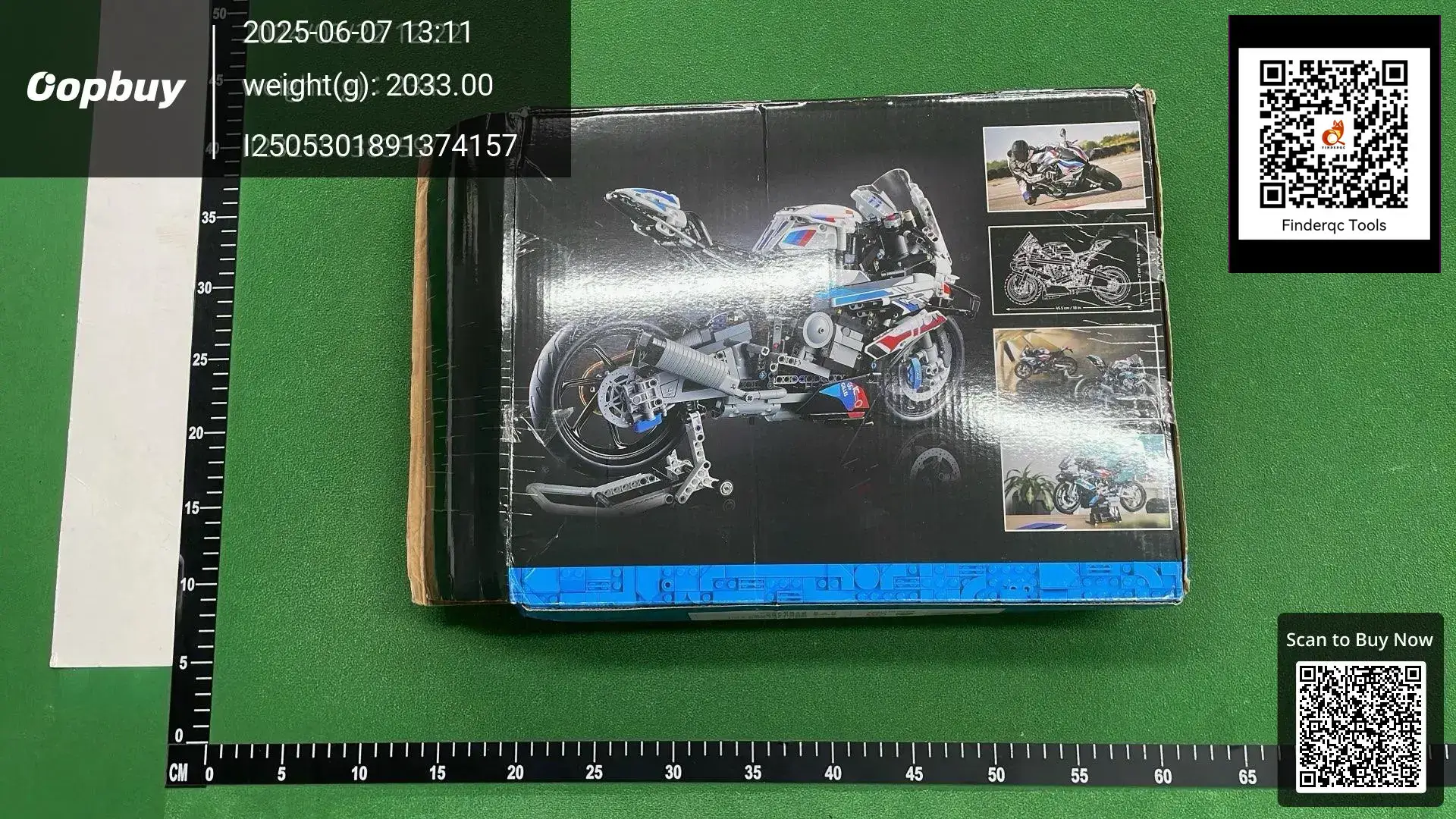 Cross-Border Compatible Lego Building Blocks Bmw M1000Rr Motorcycle Large Model Assembly 42130 Wholesale Toys