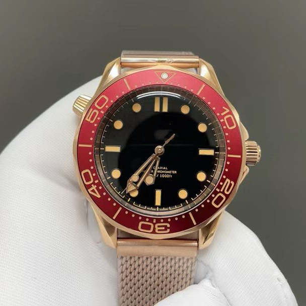 Oujia Bond 007 No Time to Die Automatic Mechanical Watch with Steel Band Vs Seamaster 300 Diving Swiss Mechanical Men's Watch Foto QC de 1688 na Qualit.ly