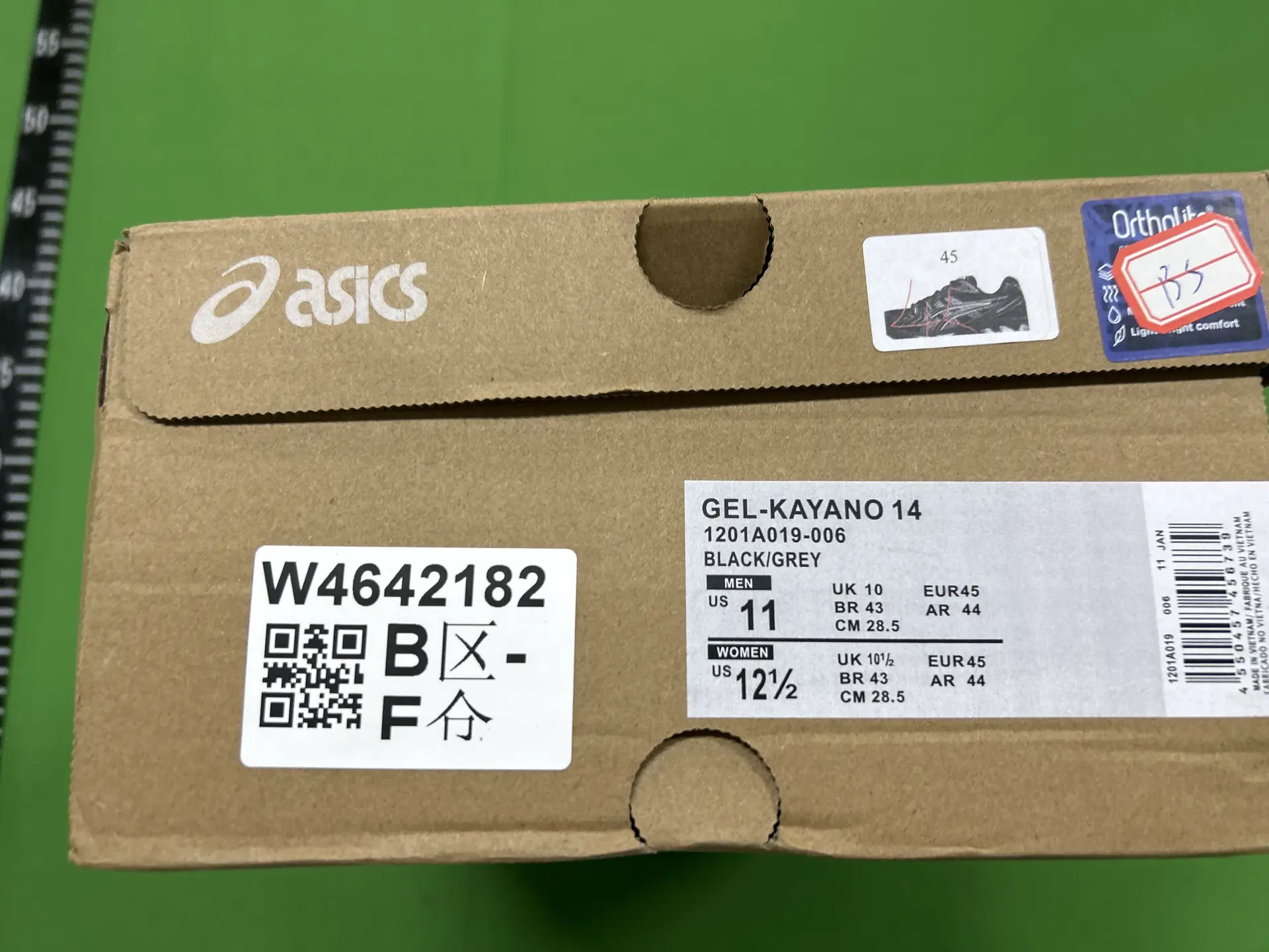 Asics Gel-Kayano 14 Black/Grey