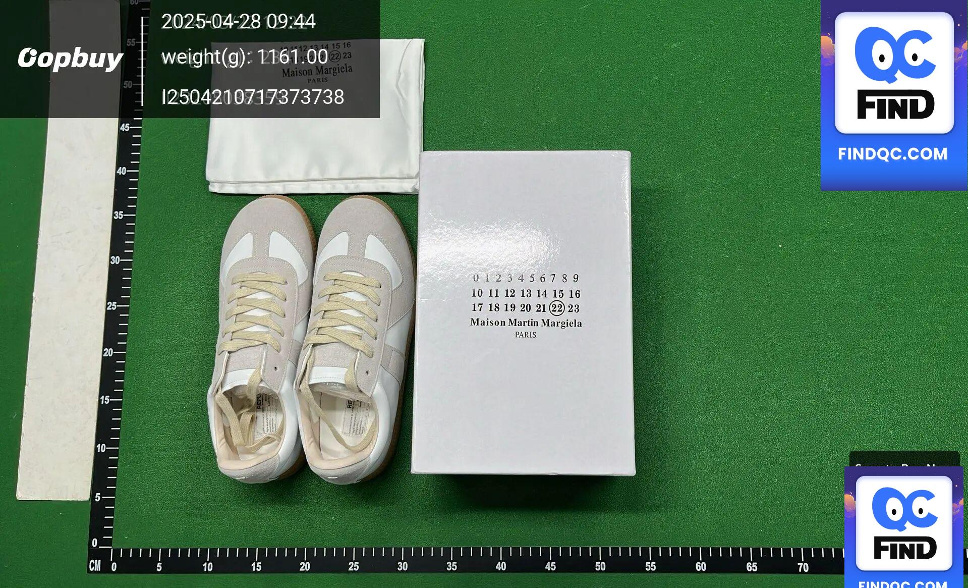 Maison Margiela Replica Sneakers White Beige QC