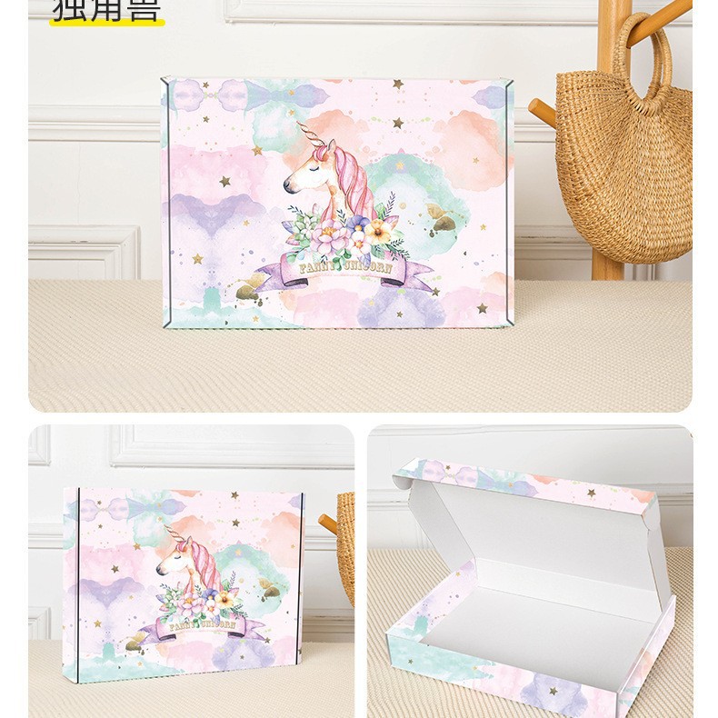 Colorful Airplane-Shaped Boxes, Packing Boxes, Logistics Shipping Paper Boxes