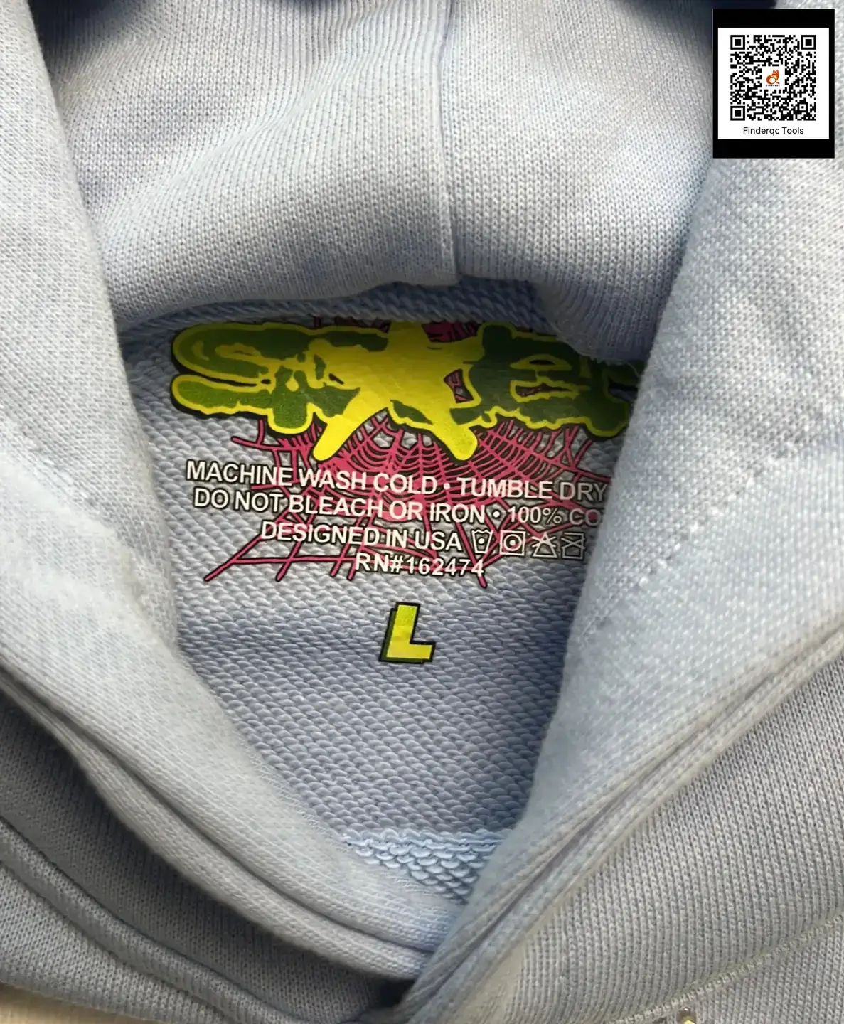 Young Thug Sp5der 55555 spider printed fashion brand Sports men's and women's hoodie sweater suit