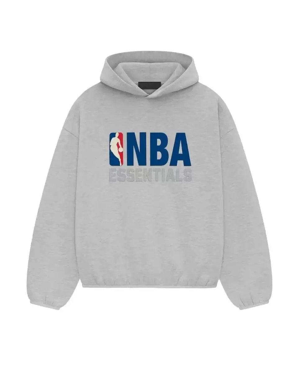 NBA Essentials Hoodie Light Grey