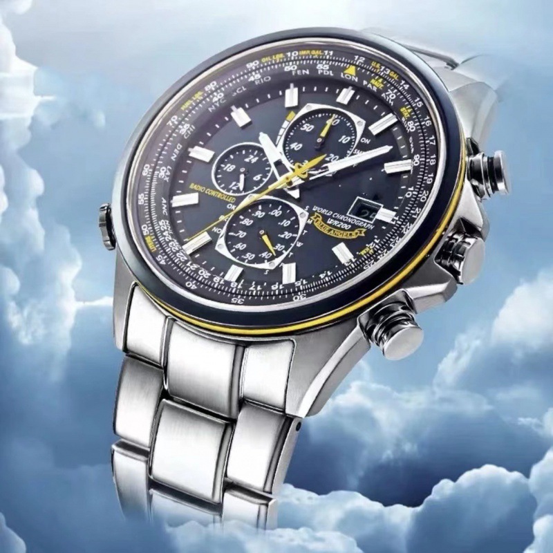 2022 cross-border men's Xijia Railway Sijian Blue Angel 6-pin Shi Ying Watch factory goods can be a generation of hair