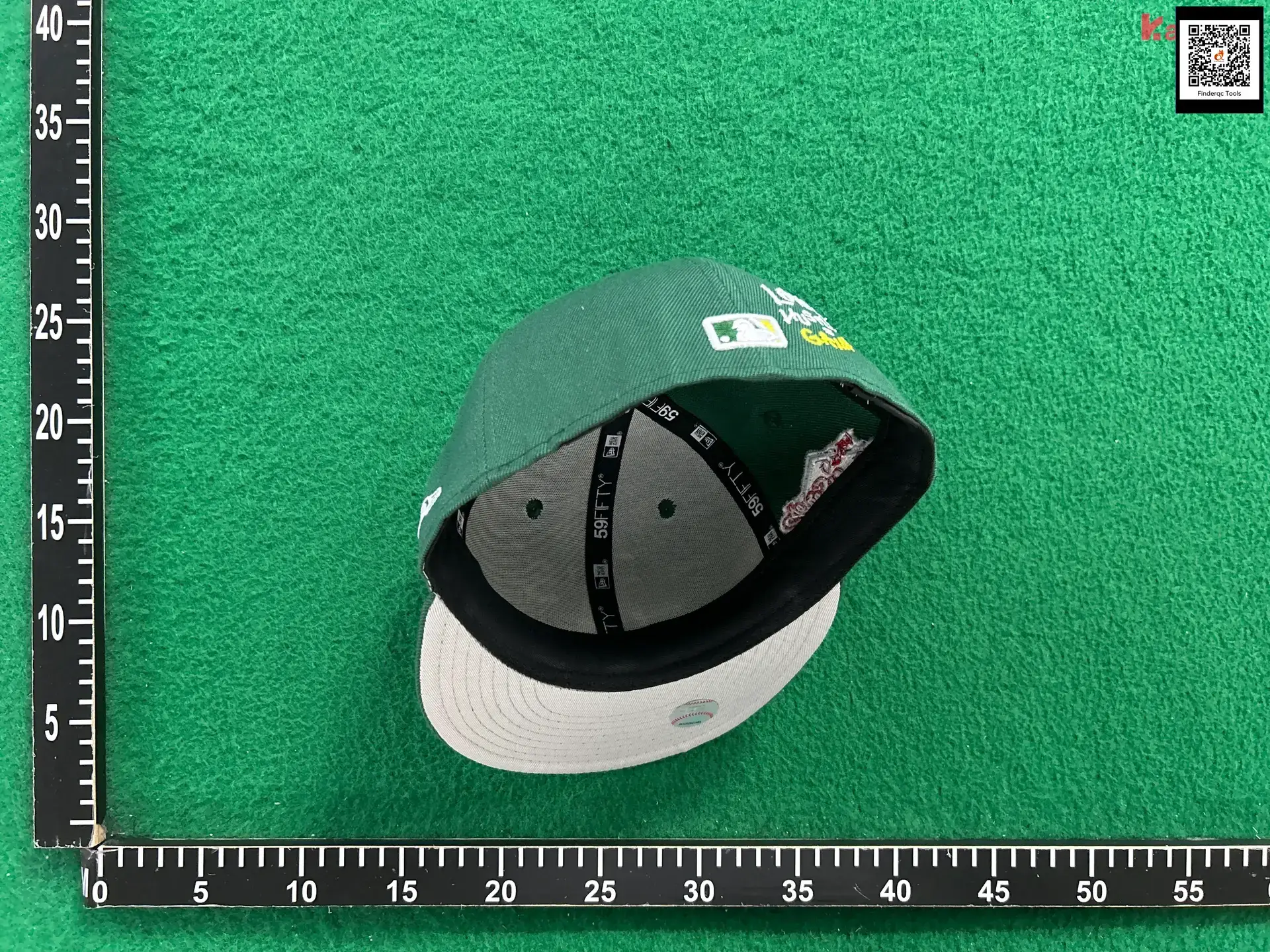 New Era MLB Oakland Athletics 59FIFTY Fitted Hat Green