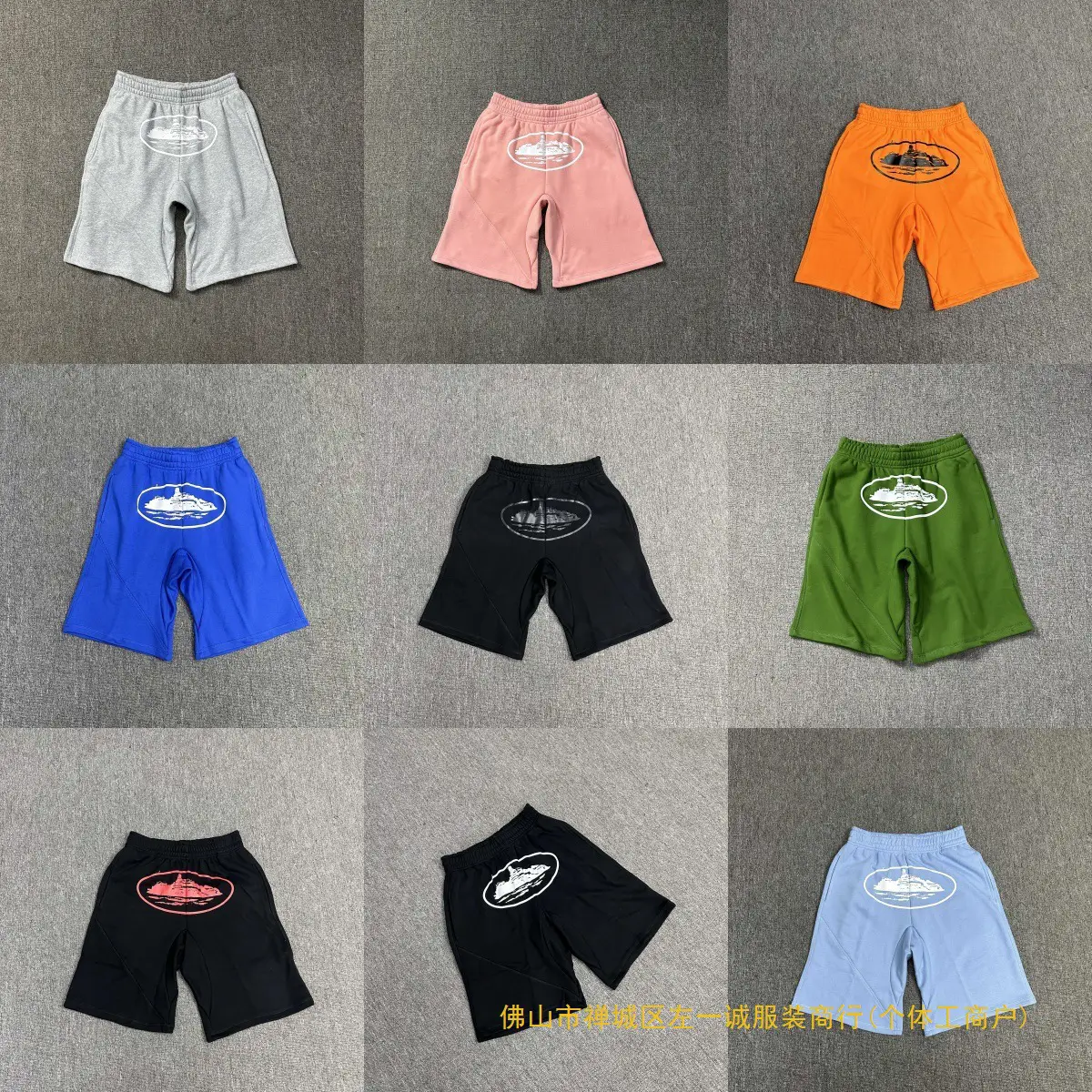 Croteiz American Trendy Brand Crtz Men's and Women's Loose Casual Shorts and Sweatpants