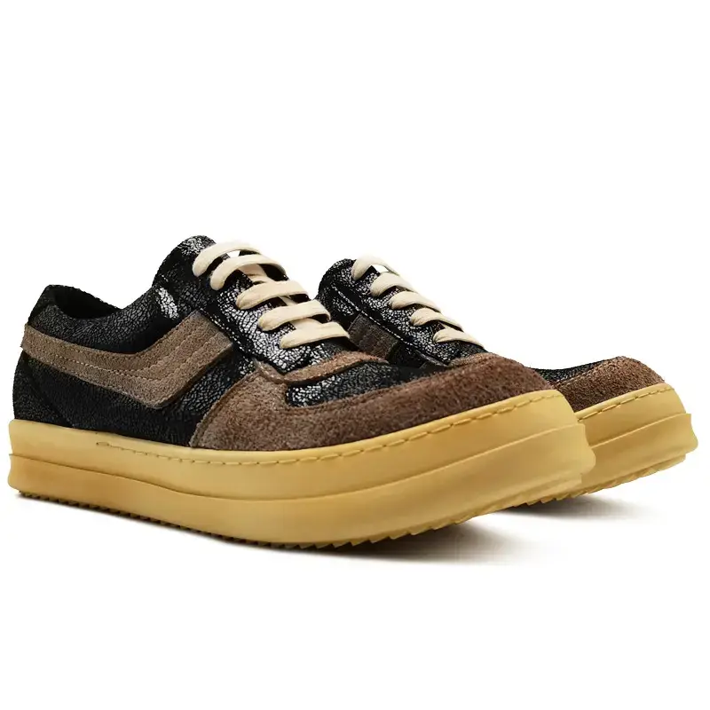 25ss spring and autumn DUNKS first year version new retro old hook stitching round head lace-up low men's shoes