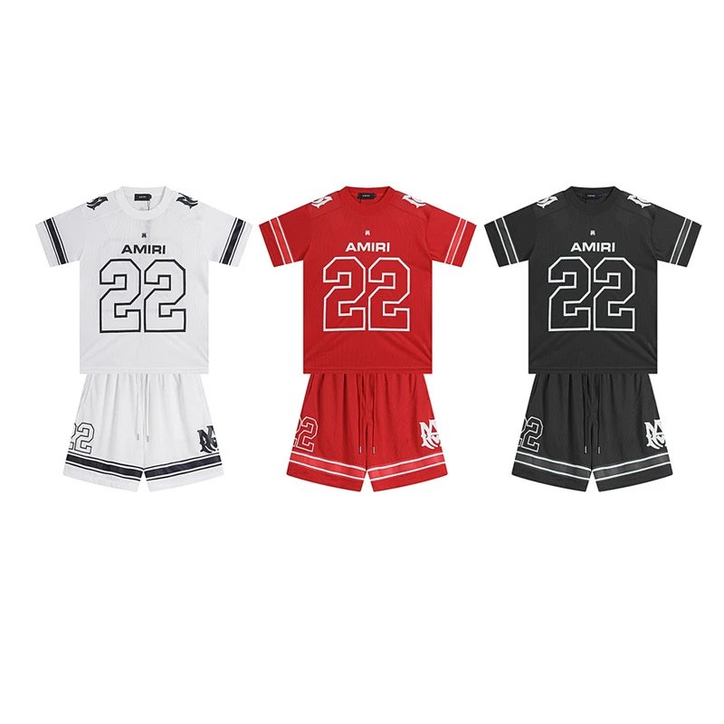 【DX12】Americanletterprintingmenandwomenleisuresportssuit