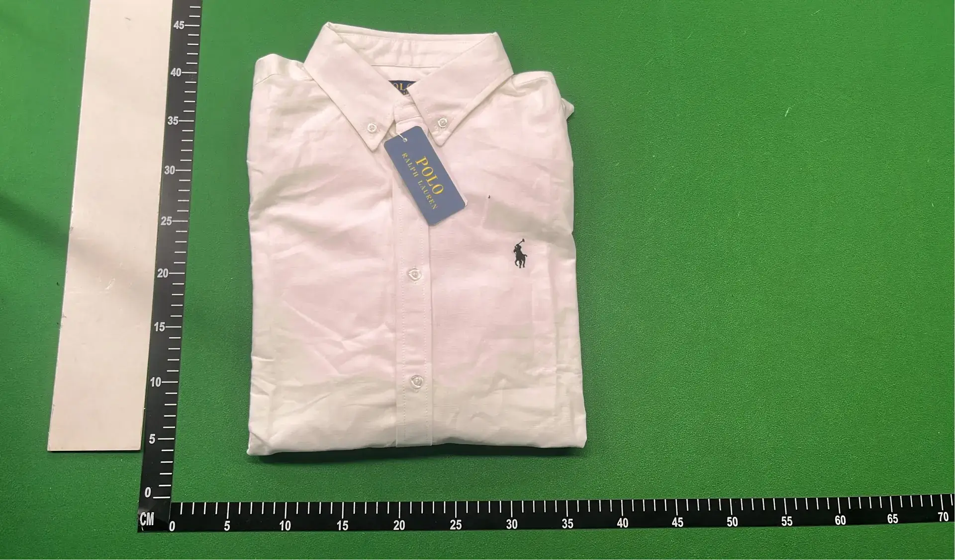 Polo Ralph Lauren White Button-Down Shirt
