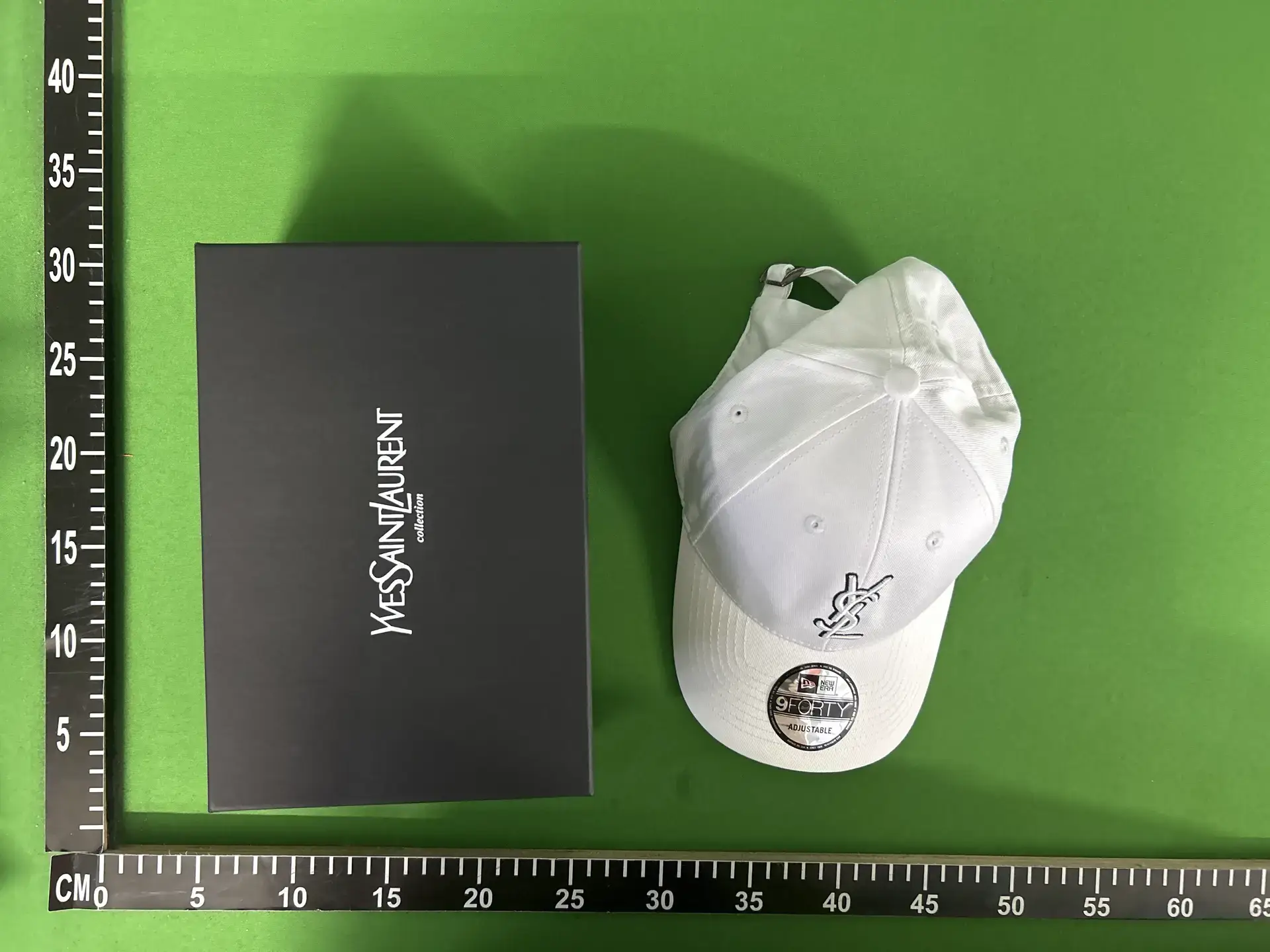 Yves Saint Laurent New Era 9FORTY Cap White