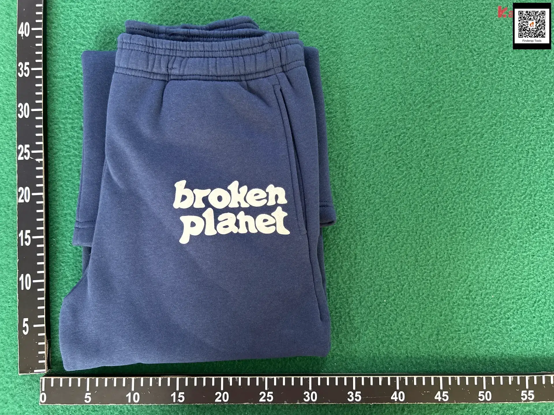 broken planet broken planet foam letter printed trousers autumn and winter fleece-lined loose straight trousers fashion