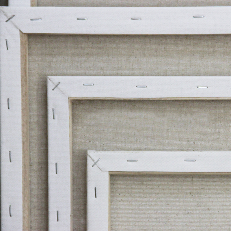 Factory wholesale canvas frame LAZADA medium coarse grain linen frame oil painting linen frame acrylic paint inner frame