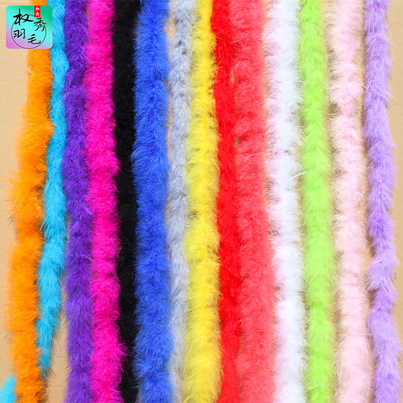 Factory direct DIY handmade feather hair Turkey wool crafts jewelry accessories clothing accessories