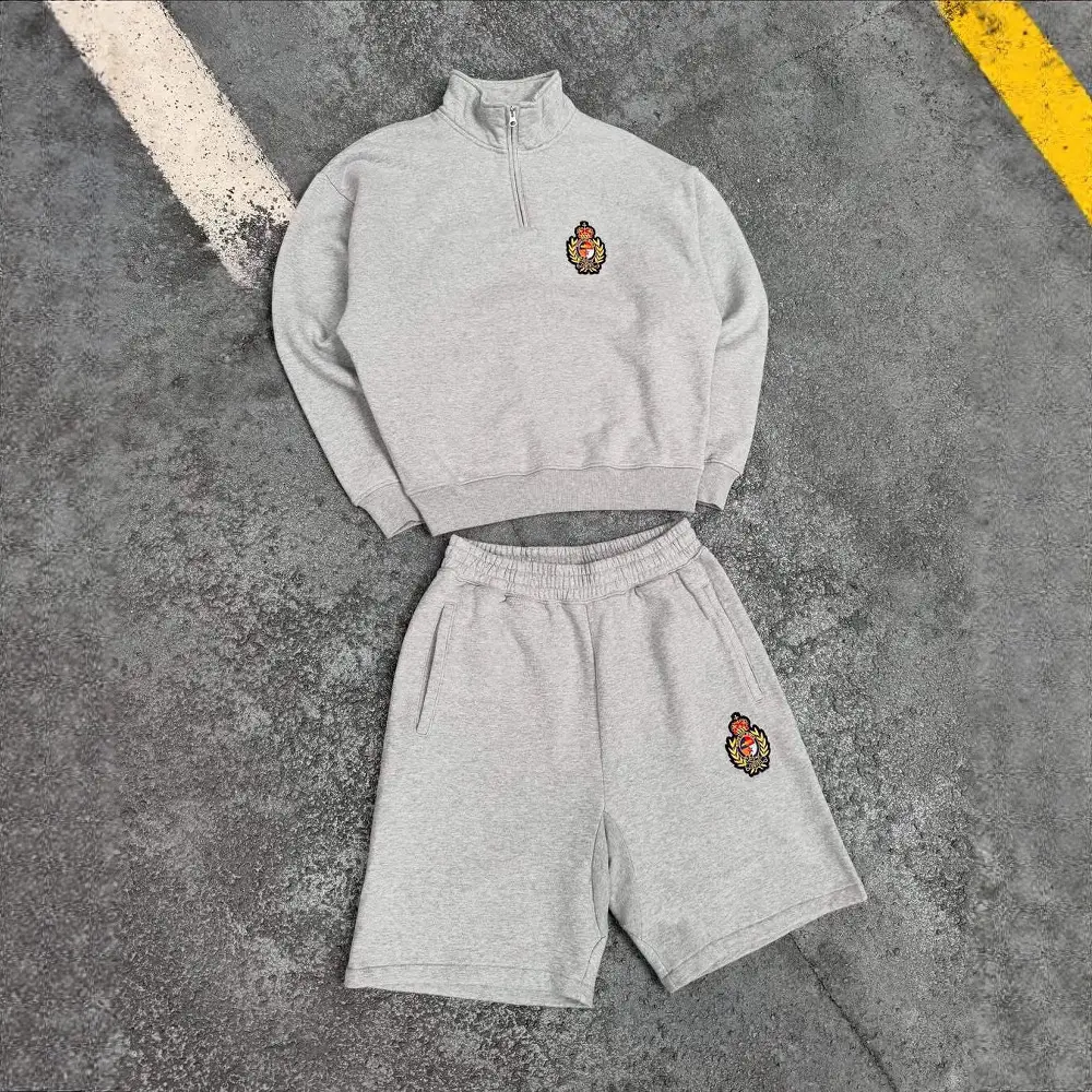 2025 fall and winter new sweater women's POLO collar loose casual top temperament commuter wind printing