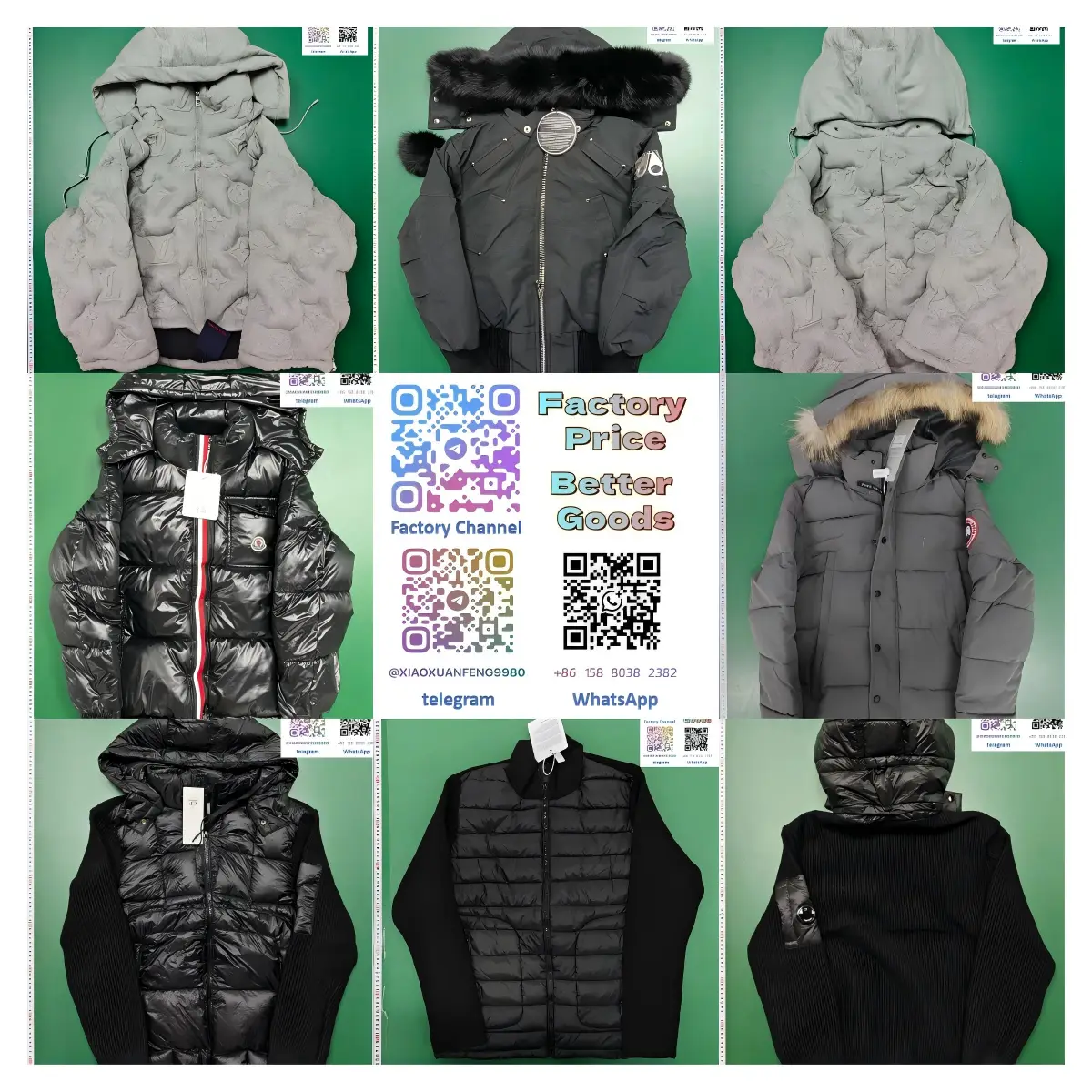 QD1-高端时尚羽绒服WhatsApp+86 158 8038 2382