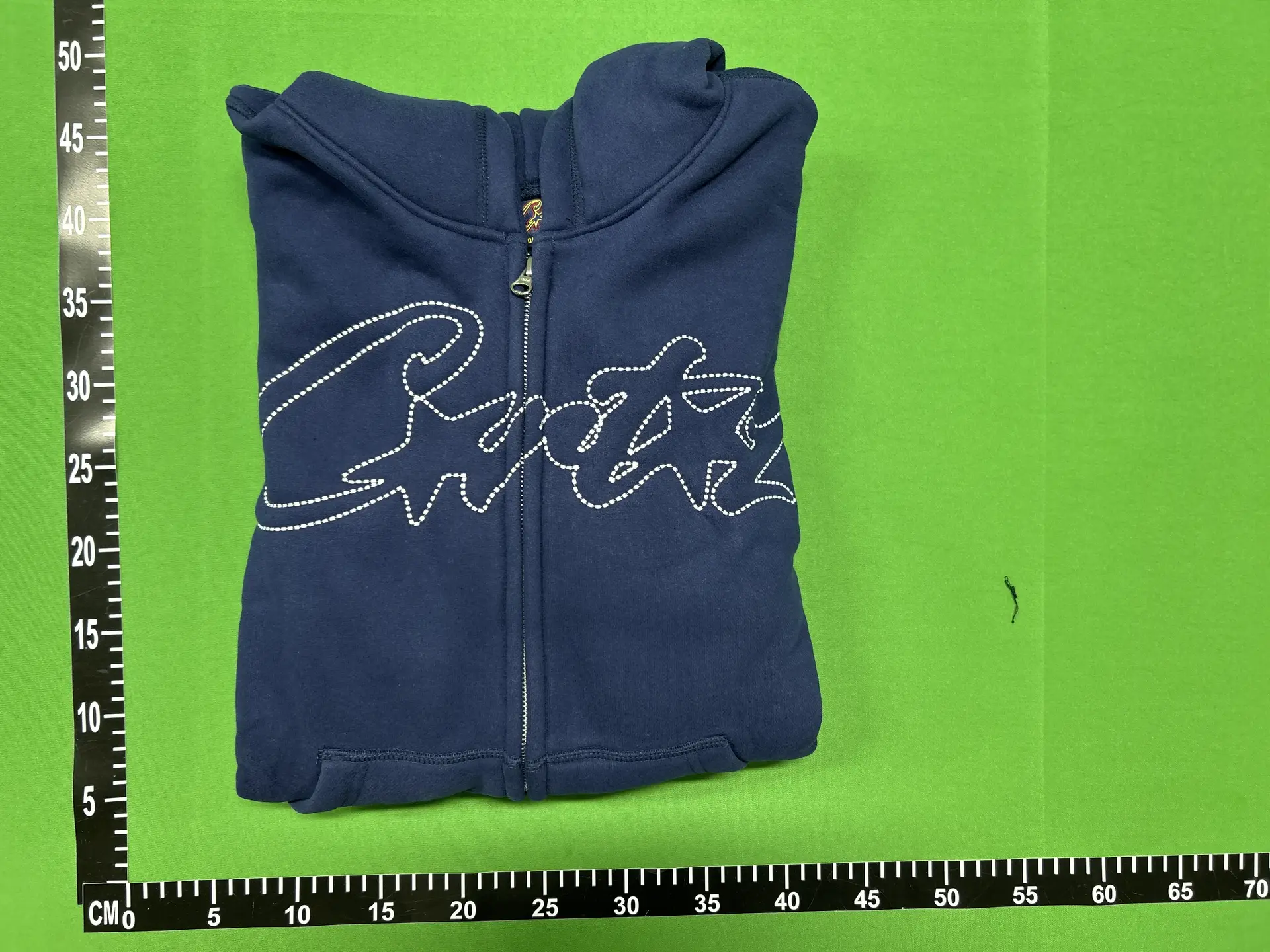 Navy Zip Up Hoodie