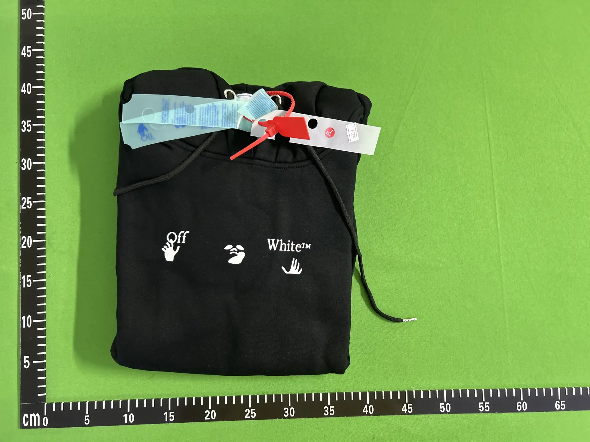 Off-White Logo Hoodie Black