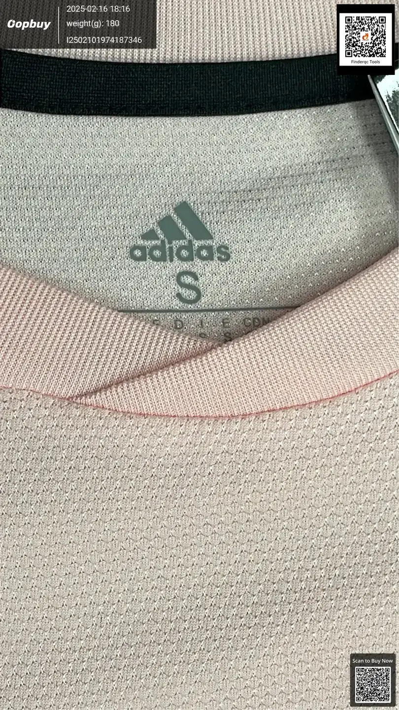 Adidas Pink Jersey S