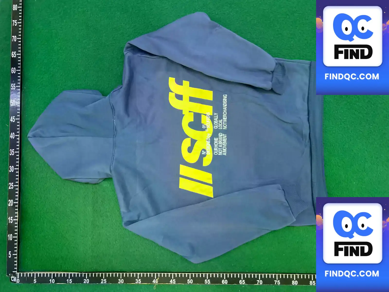 SCFF Graphic Print Pullover Hoodie