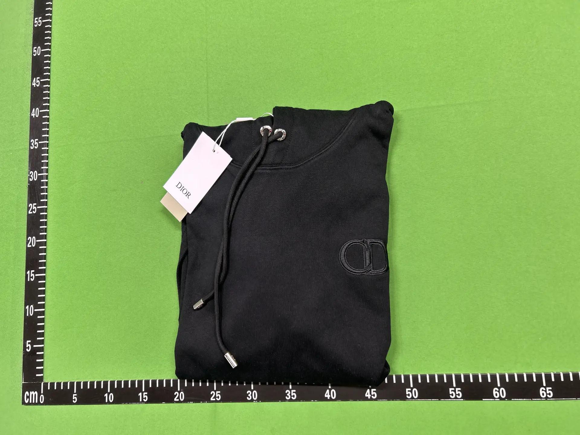 Dior CD Logo Hoodie Black
