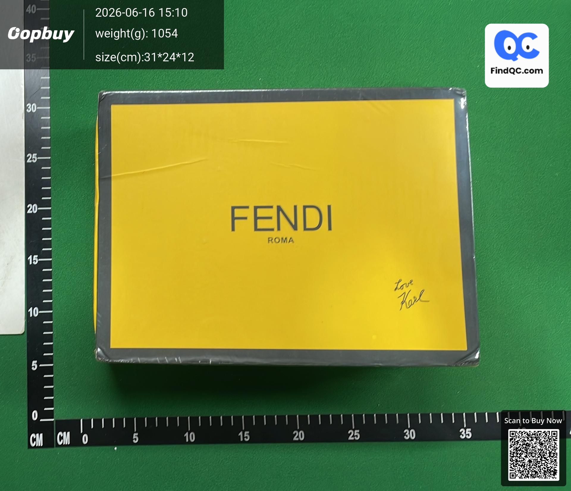 Fendi waist bag QC