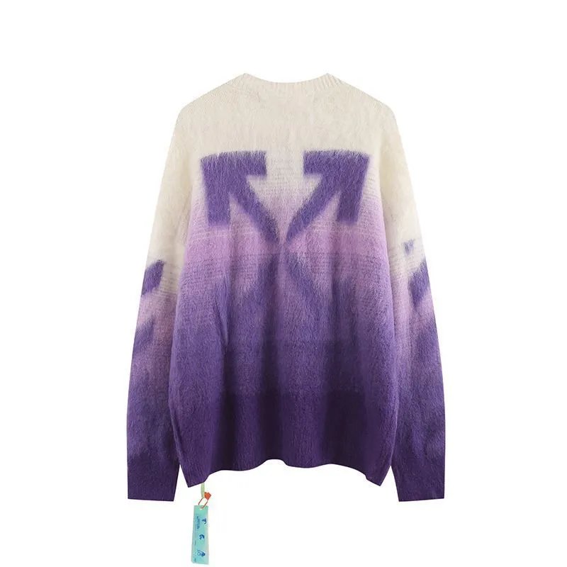 OFF WHITE Gradient Arrow Sweater