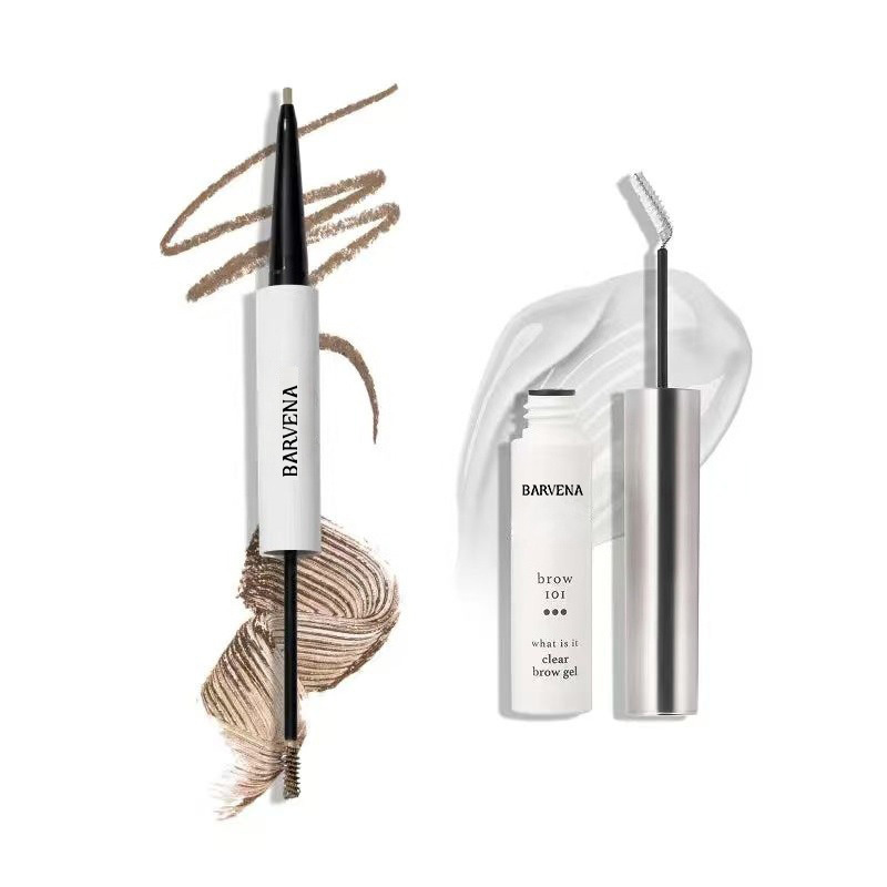 Cross-Border Hot-Selling Product Tk Eyebrow Kit Transparent Shaping Eyebrow Gel Waterproof Non-Smudge Eyebrow Pencil Eyebrow Kit