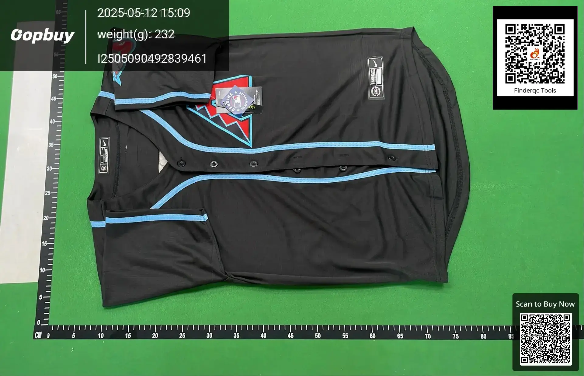 Nike Baseball Jersey Black