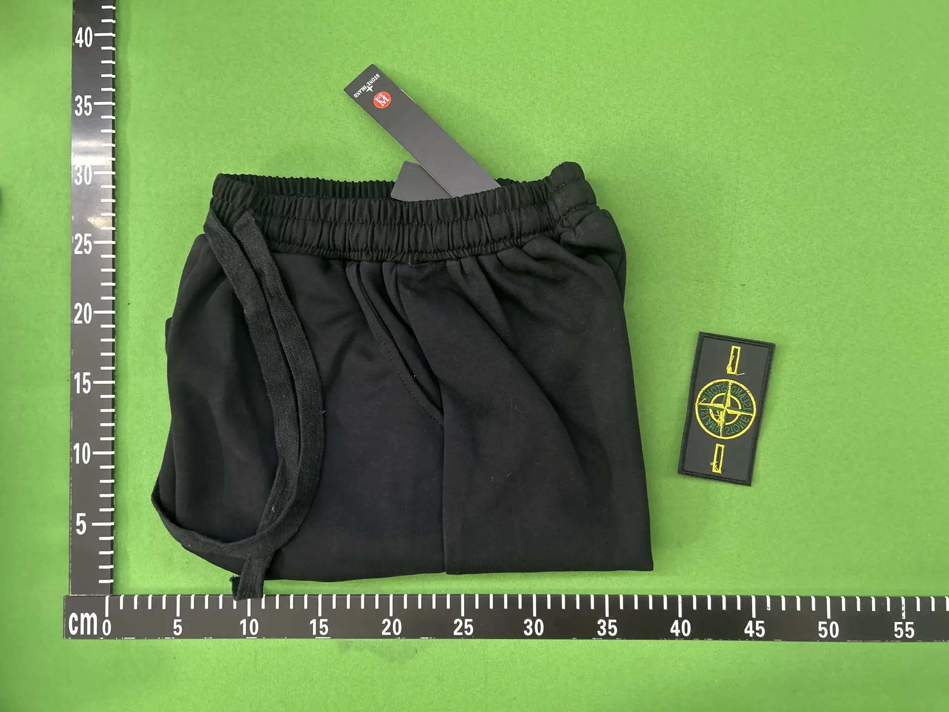 Stone Island Black Shorts