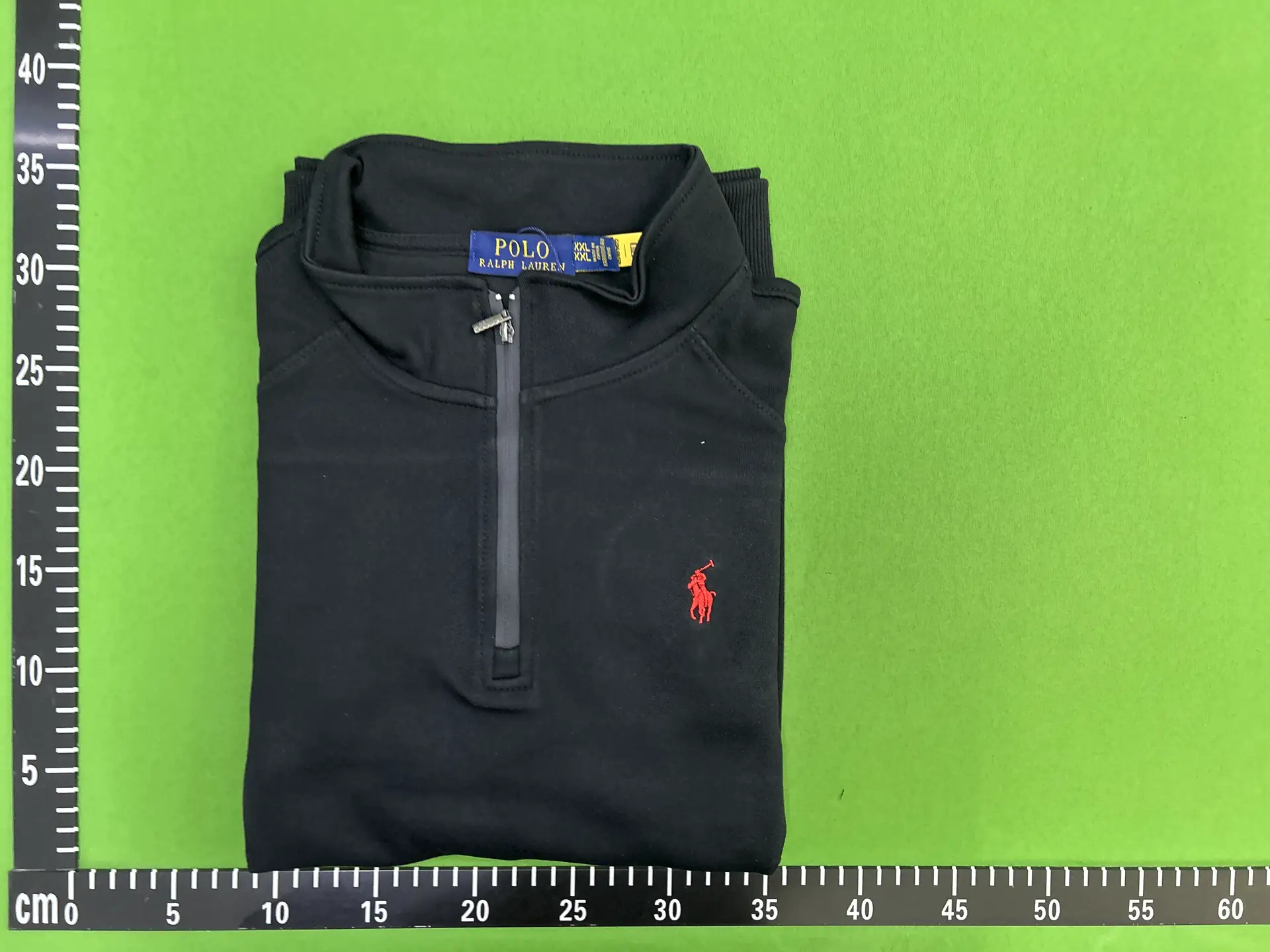 Polo Ralph Lauren Black Quarter Zip Hoodie