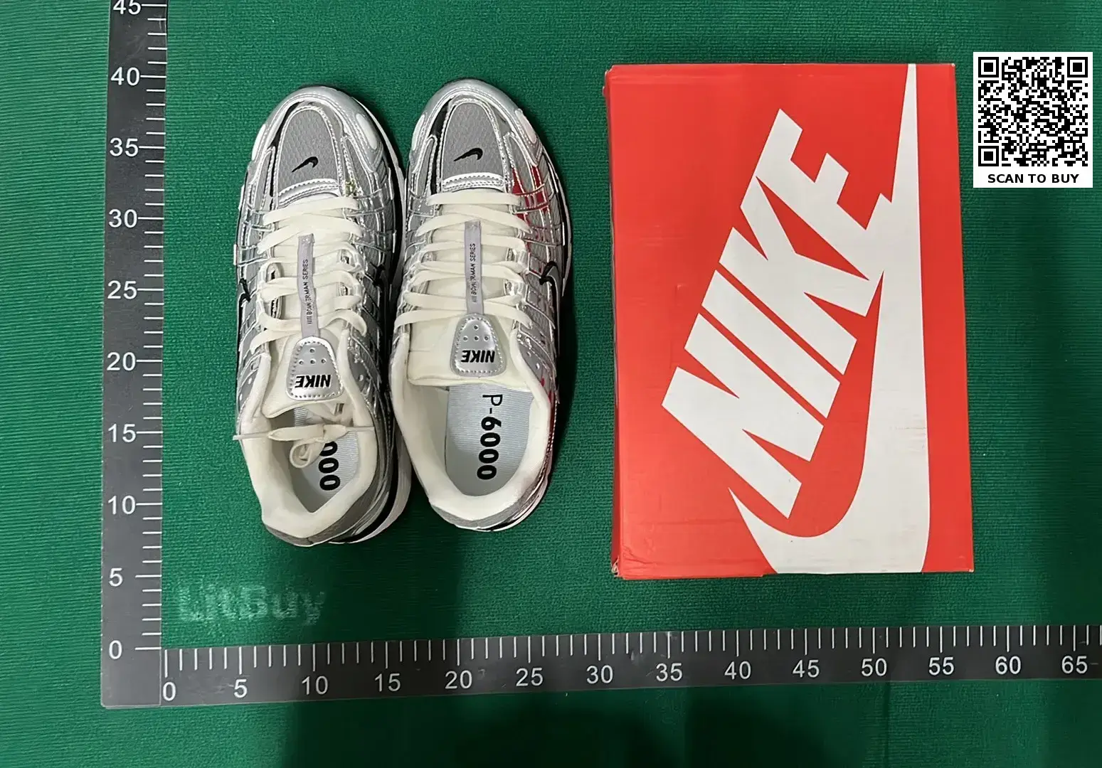 Nike P-6000 Metallic Silver