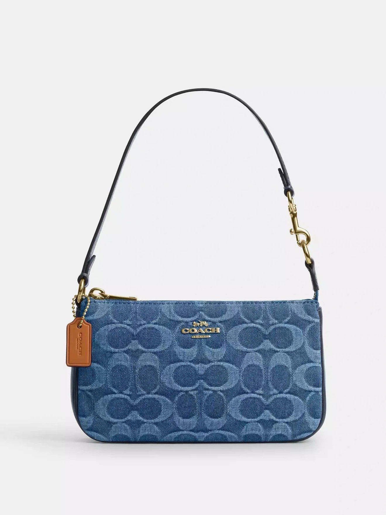 Coach Denim Shoulder Bag