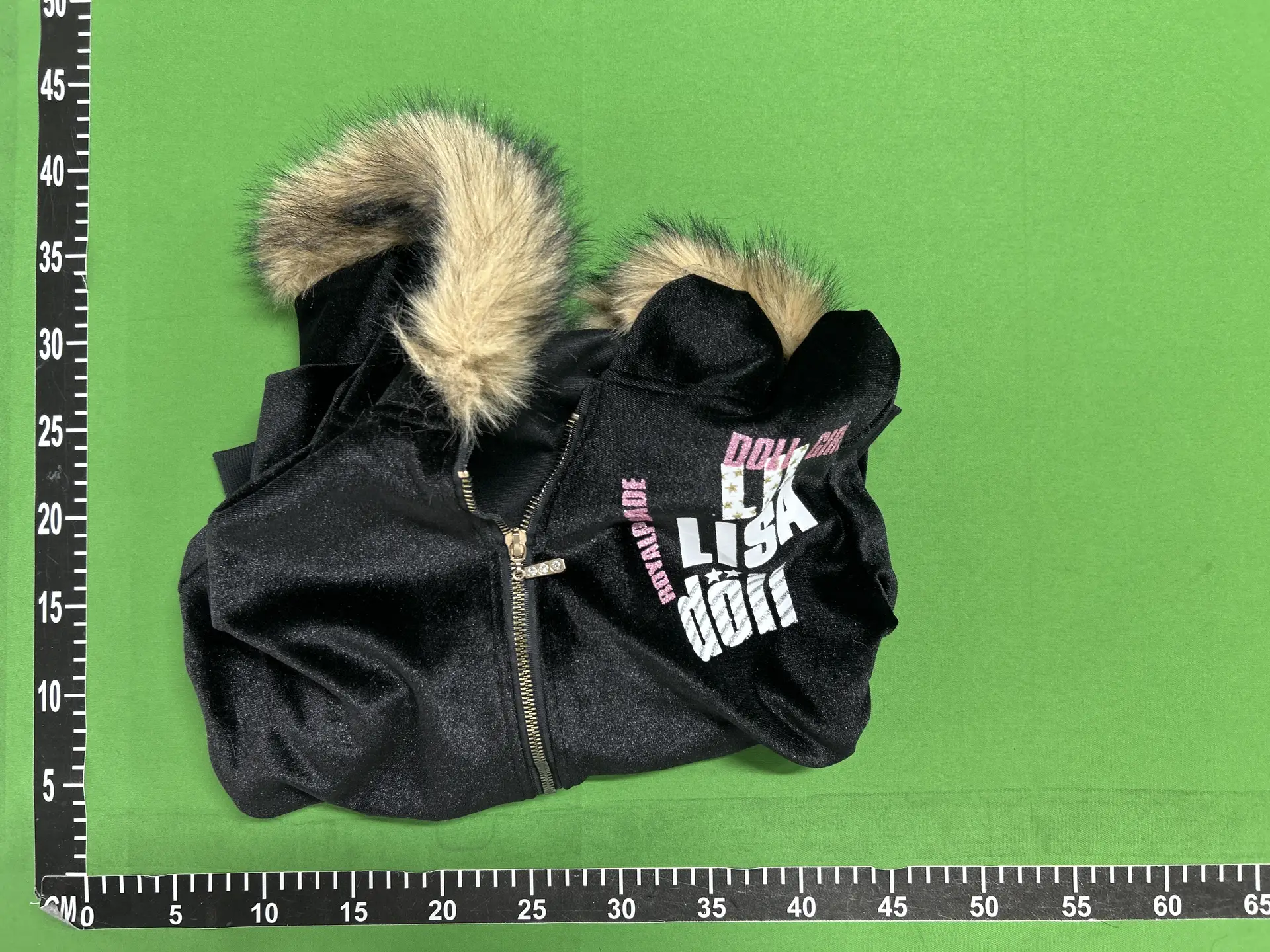 Japanese Retro Y2K Cat Ear Hooded Sweatshirt Subculture Punk Rock Vintage Velvet Jacket