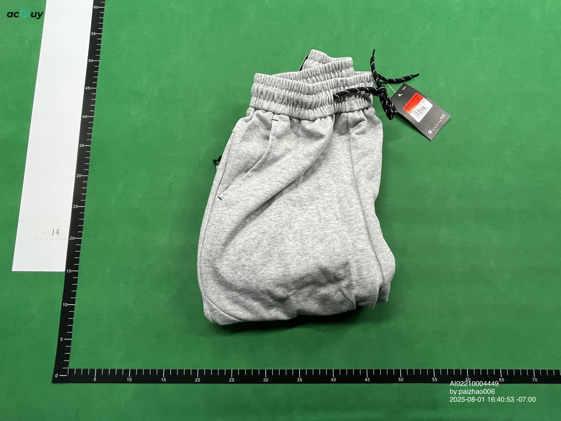 320g Heavy Cotton Sports Suit Men's Spring & Fall Hooded Sweatshirt Jacket Casual Versatile Cuffed Pants Running Training 46 — QC-foto 3