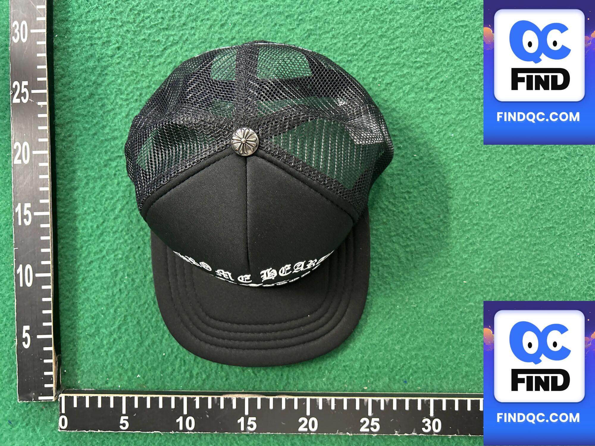 Chrome Hearts Hollywood Trucker Hat — QC-foto 3