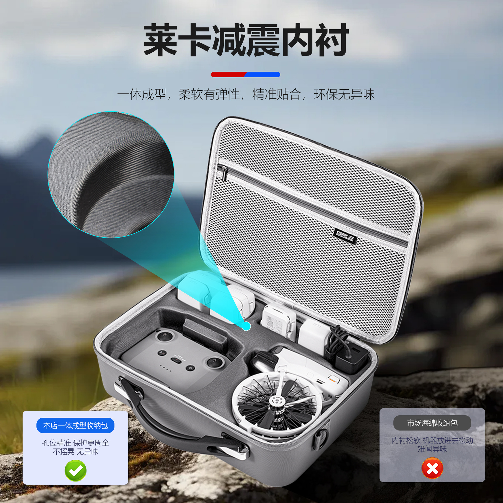 DJI Dajiang FLIP Storage Bag Hard Shell UAV Storage Box Portable Changfei Kit UAV Accessories