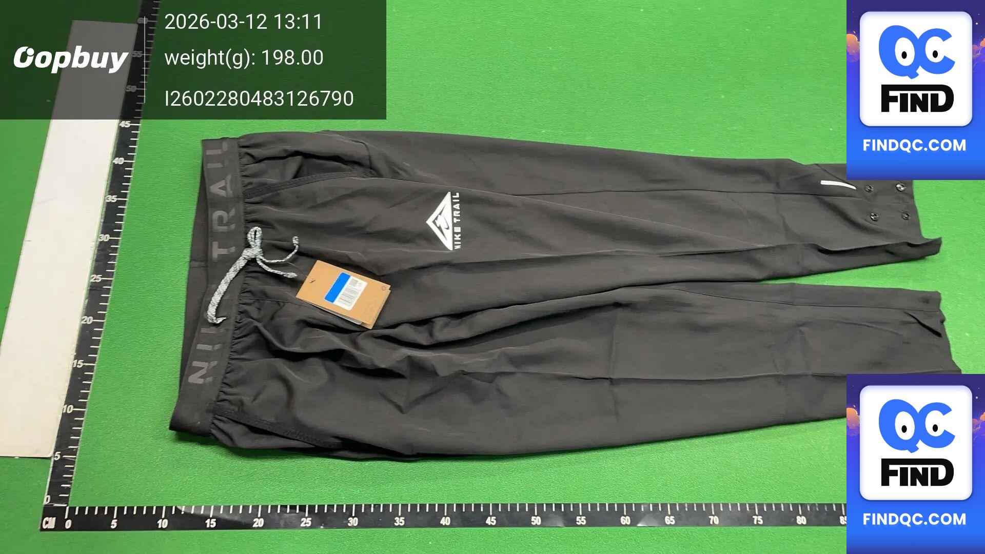 Nike Trail Pants Black QC
