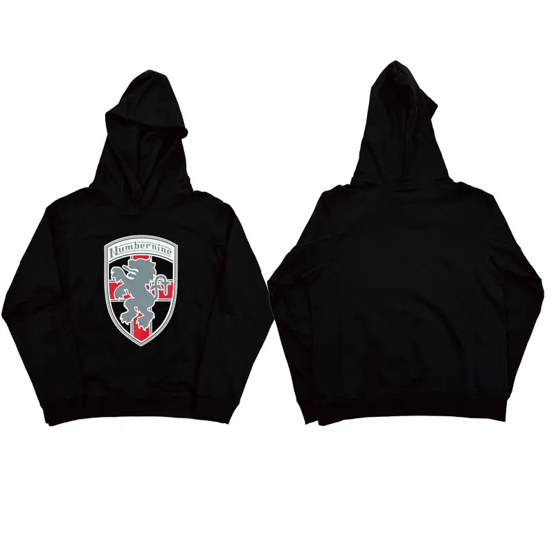 Number(N)Ine Ss Lambretta Shield Hoodie Retro Printed Hooded Sweatshirt Hoodie