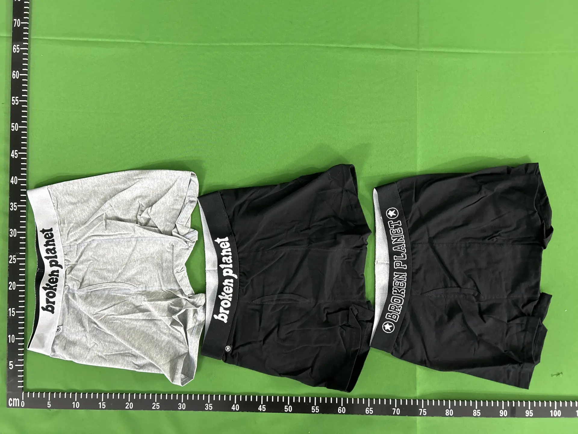 Broken Planet Boxer Brief Grey Black