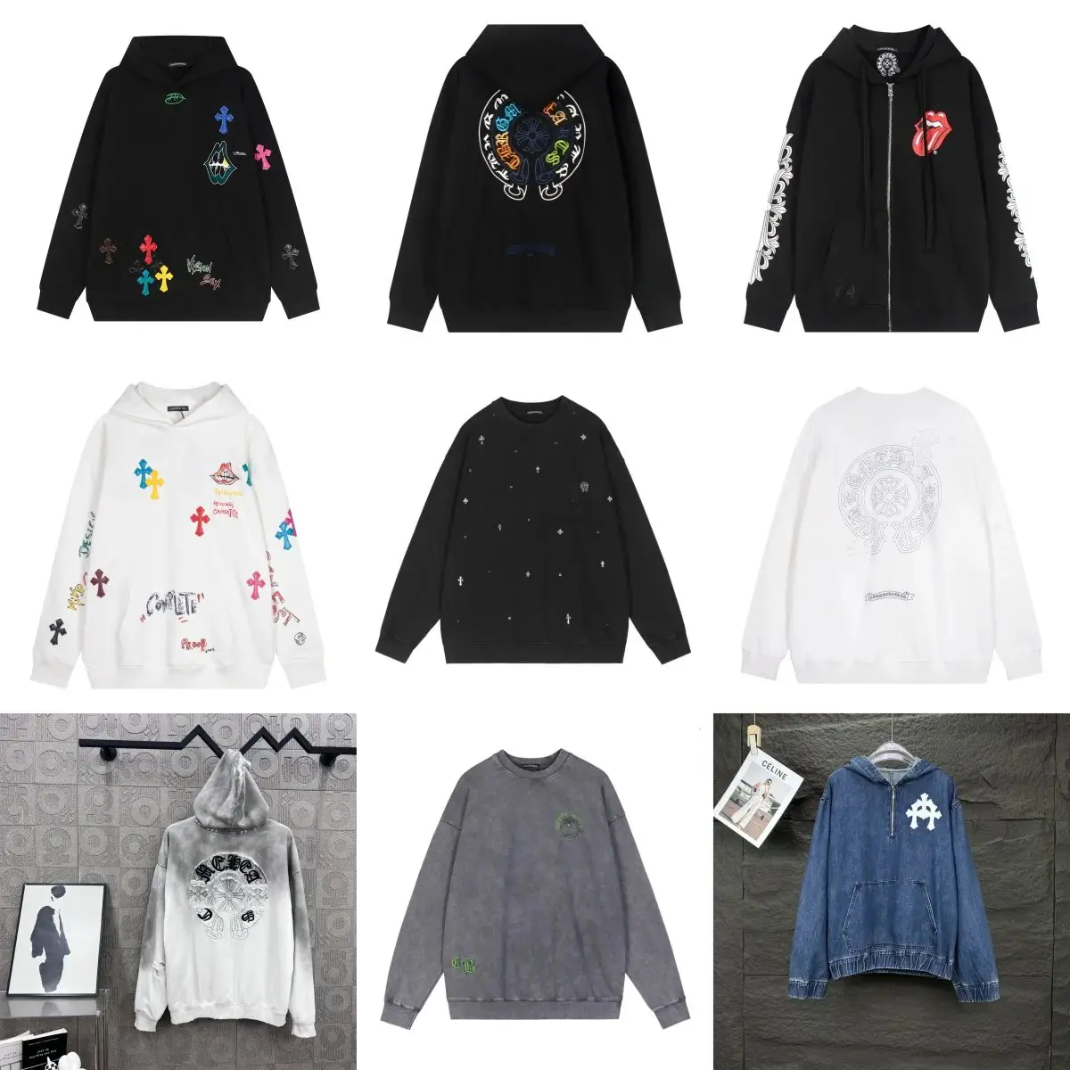 Fashion Casual Sport Hooded Sweatshirt