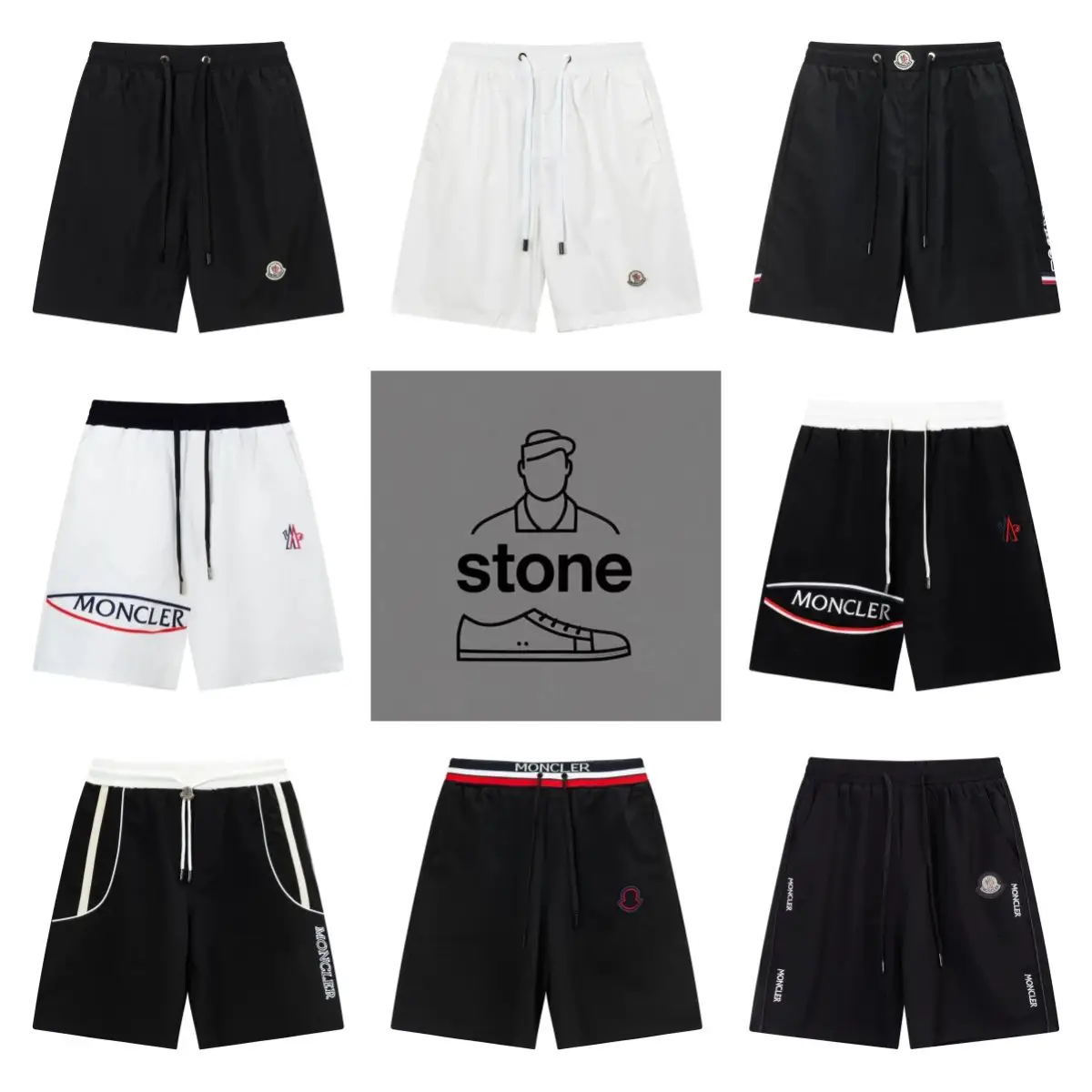 2025ss M00c11er Beach shorts