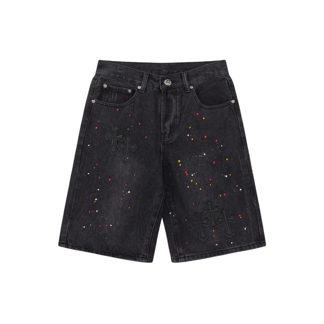 Chrome Hearts Denim Shorts