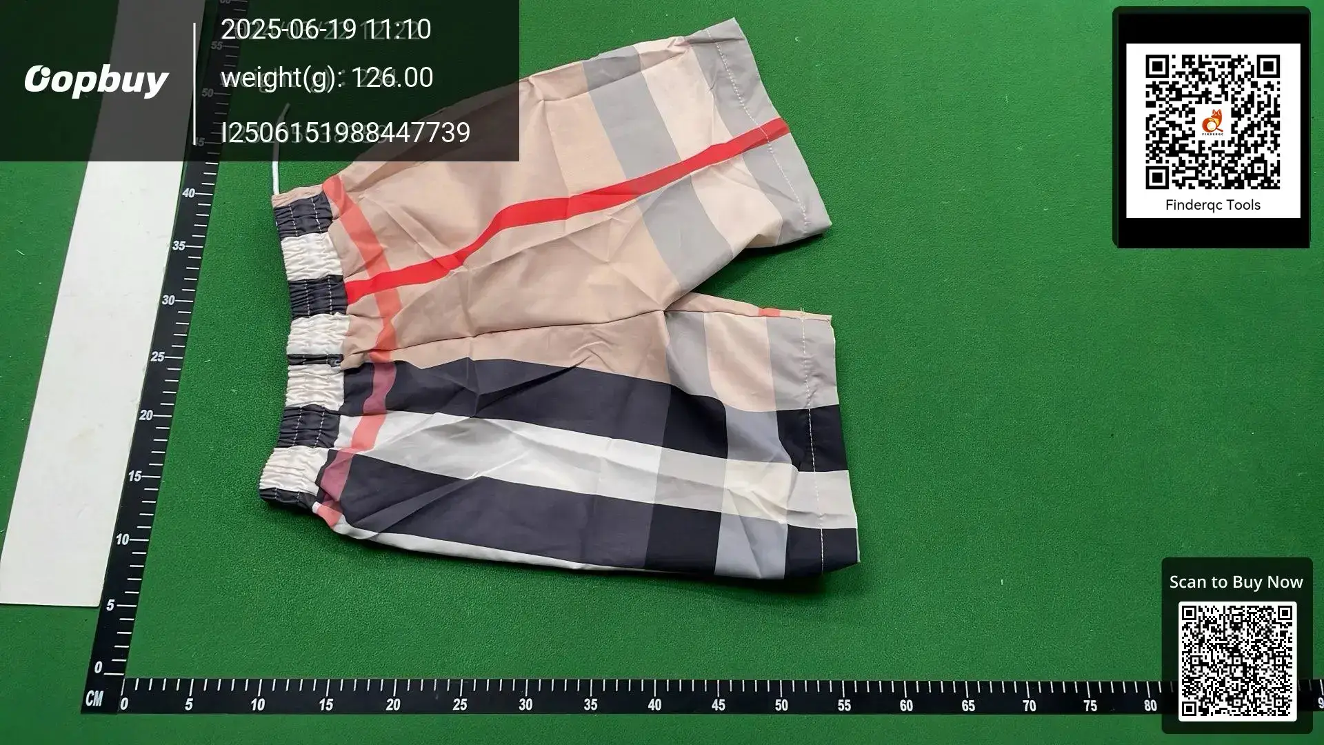 Summer Ice Silk Casual Shorts Men's Lightweight All-match Plaid Five-point Pants Fashionable Quick-drying Sports Pants