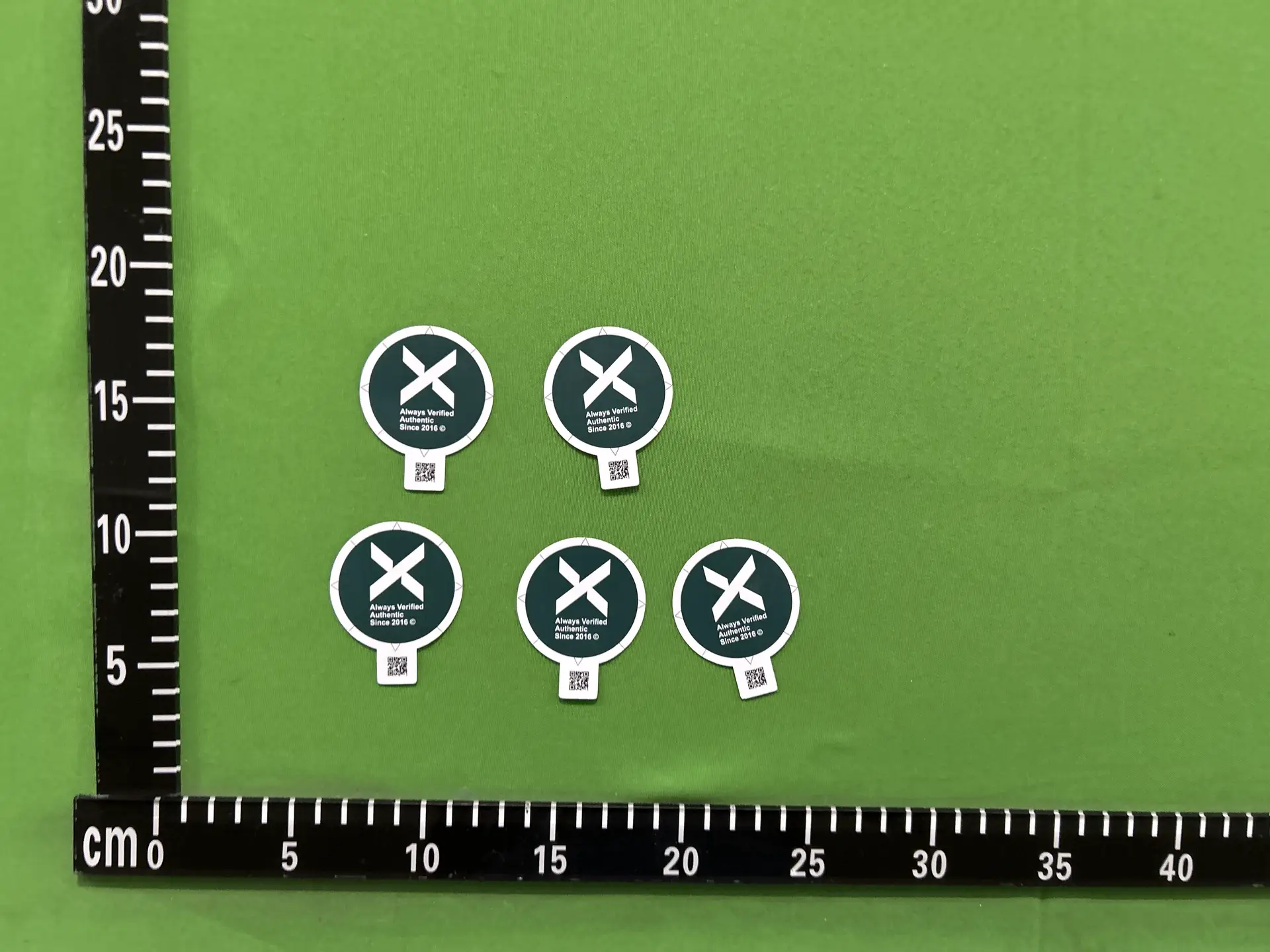 New Green Label Green X Sticker