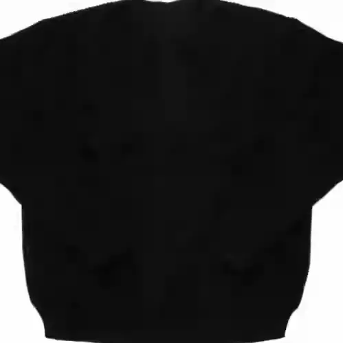 Sp Black Background White Letter Sweater