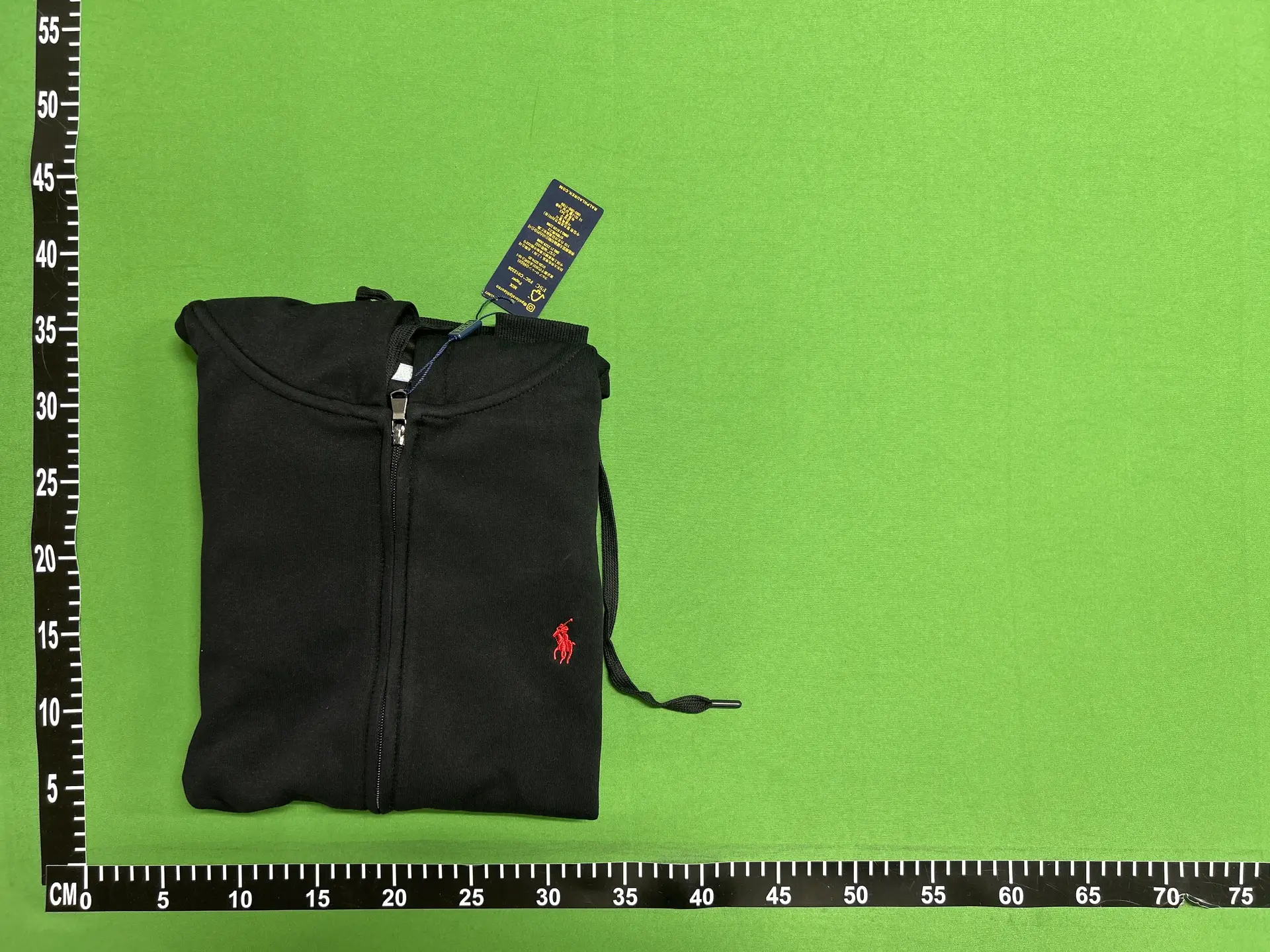 Polo Ralph Lauren Full Zip Hoodie Black
